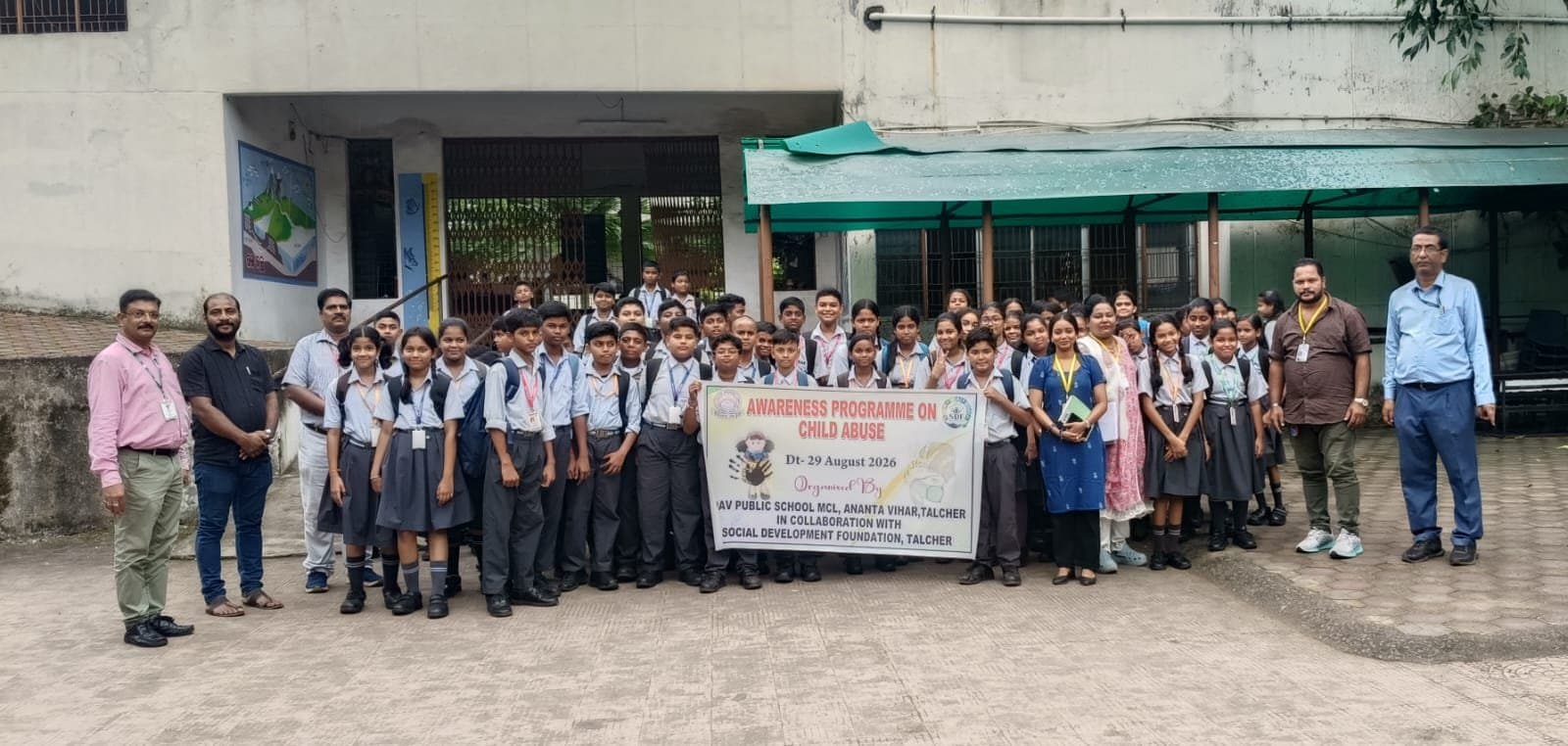 Awareness programme on child abuse, D.A.V. Public School MCL, Ananta Vihar, Talcher, August 29, 2026