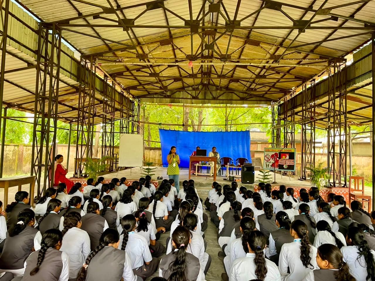 Safe adolescence and child rights awareness programme, D.A.V. Girls' High School, Talcher