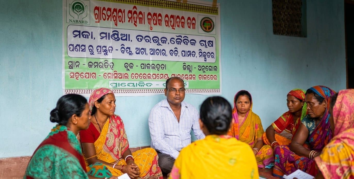 Women farmer group supported under NABARD
