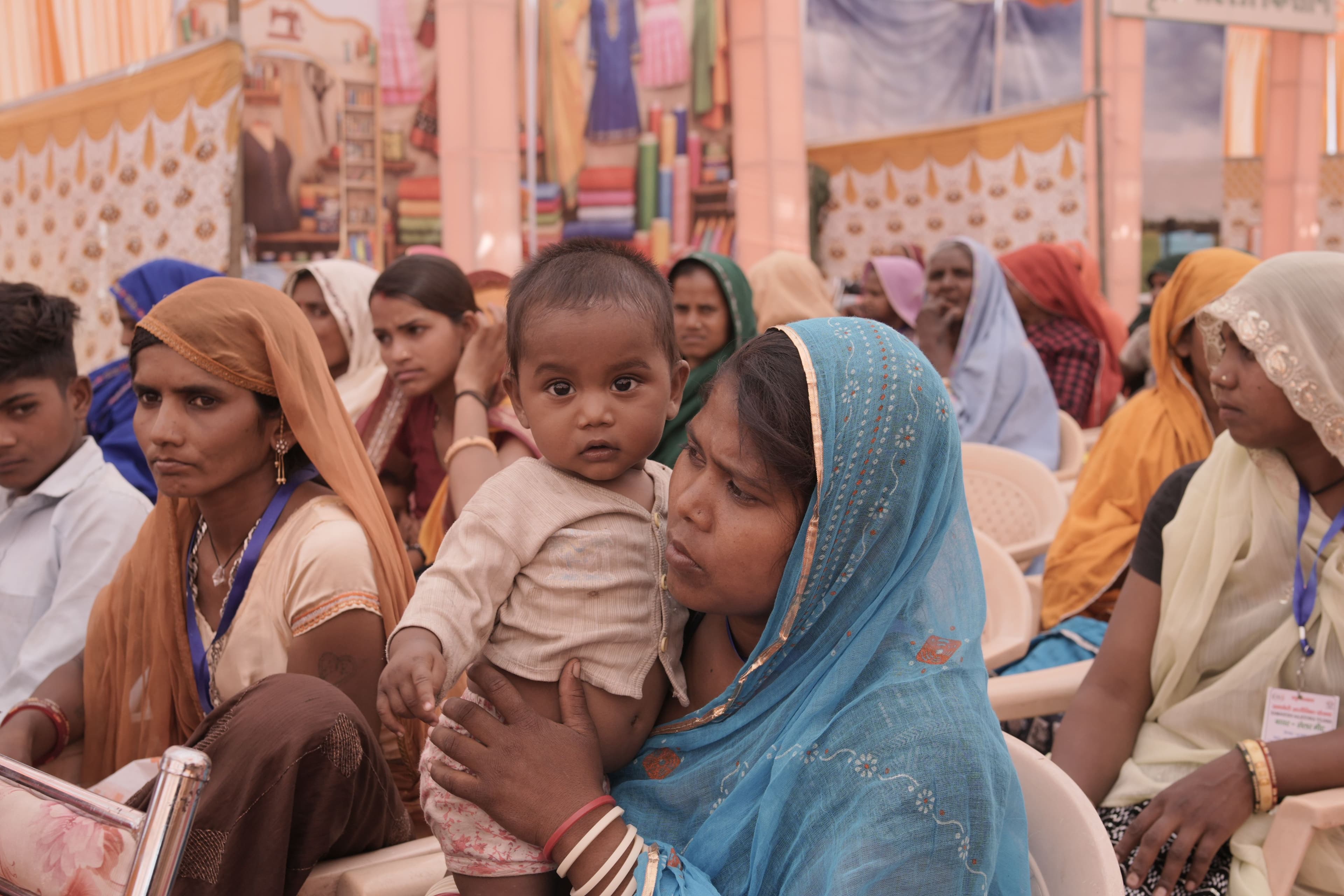 Self-Help Group members at a training session